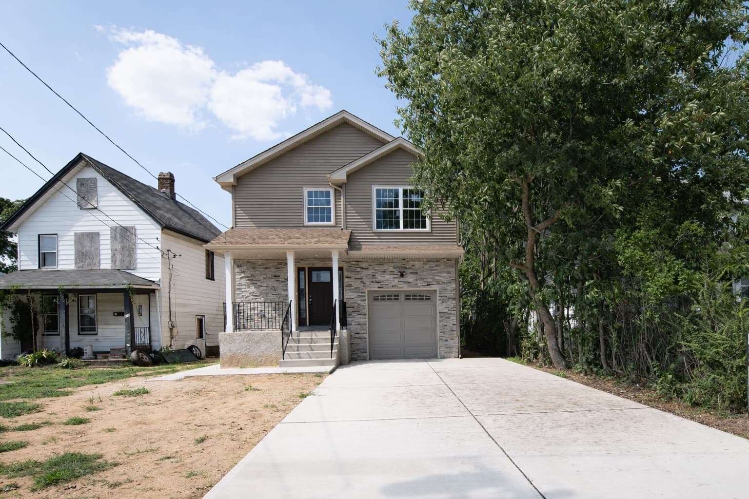 Vacant Lot to New Construction - Image 3